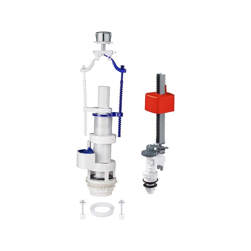 foto del prodotto meccanismo doppio scarico wc per vaso monoblocco galleggiante basso cr