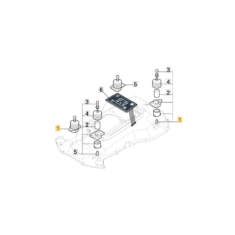 foto del prodotto meccanismo sollevamento originale stiga robot tagliaerba a1500 rtk 381394803 2