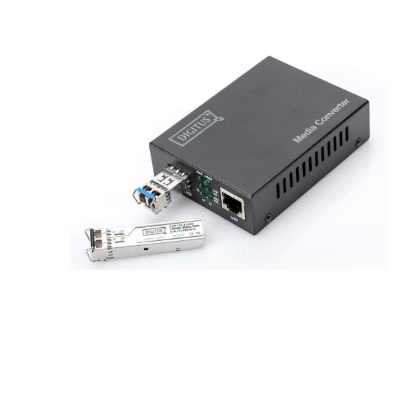 foto del prodotto media converter digirus 10 gigabit sfp