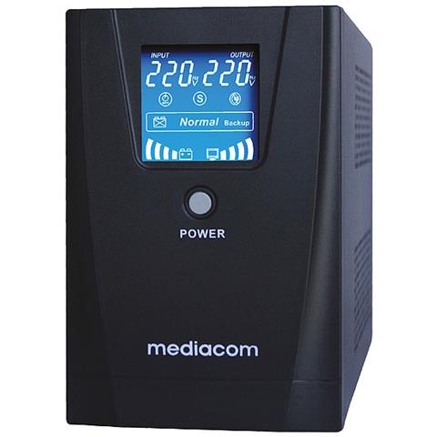 foto del prodotto mediacom gruppo di continuit ups xpower 851 800va 480w