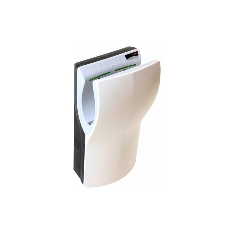 foto del prodotto mediclinics asciugamani elettrico asciugatura superveloce in abs bianco dualflow m14a