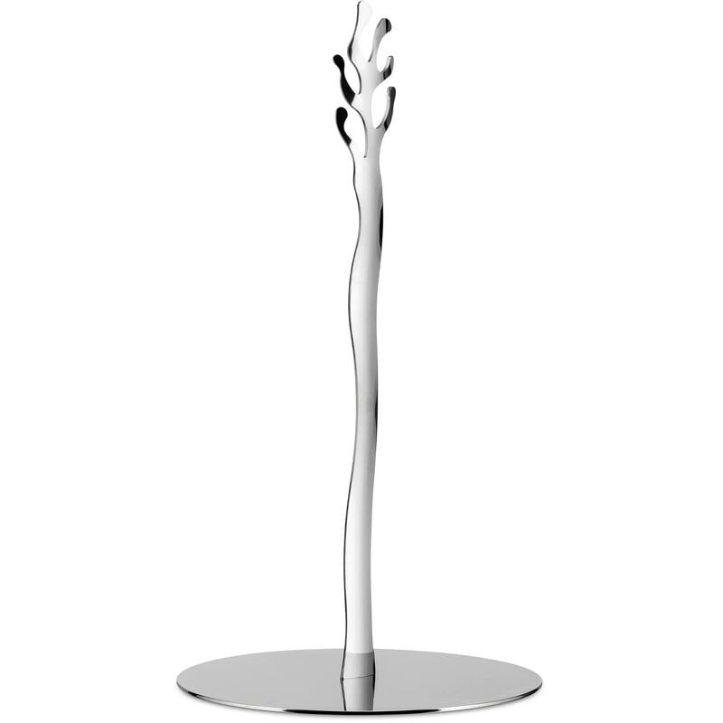 foto del prodotto mediterraneo esi02 portarotolo da cucina per scottex da appoggio di design, in acciaio inox lucido 18/10 - alessi