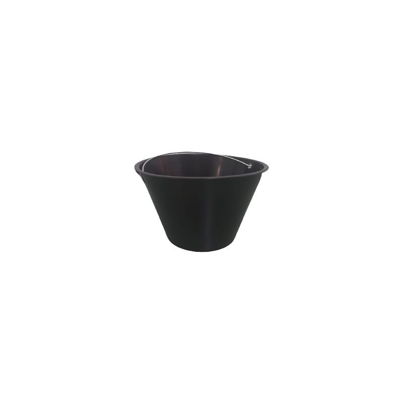 foto del prodotto mediterraneo garden secchio per edilizia super extra ldpe nero d.36
