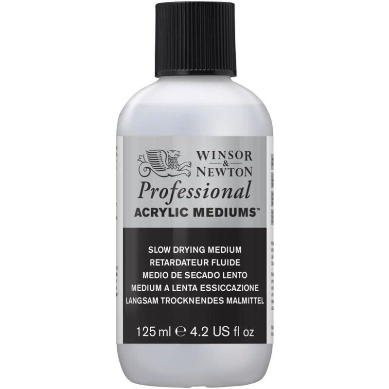 foto del prodotto medium acrilico a lenta essiccazione, 125 ml winsor newton
