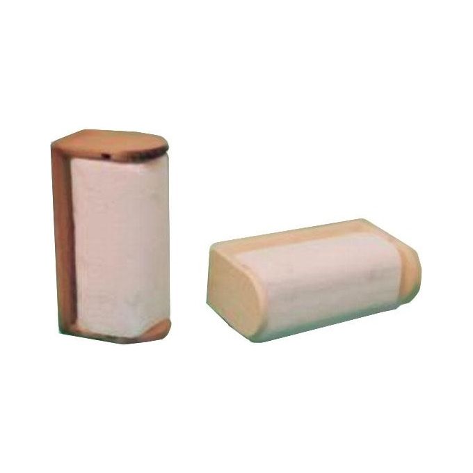 foto del prodotto meeting portarotolo legno a parete noce 27x14cm