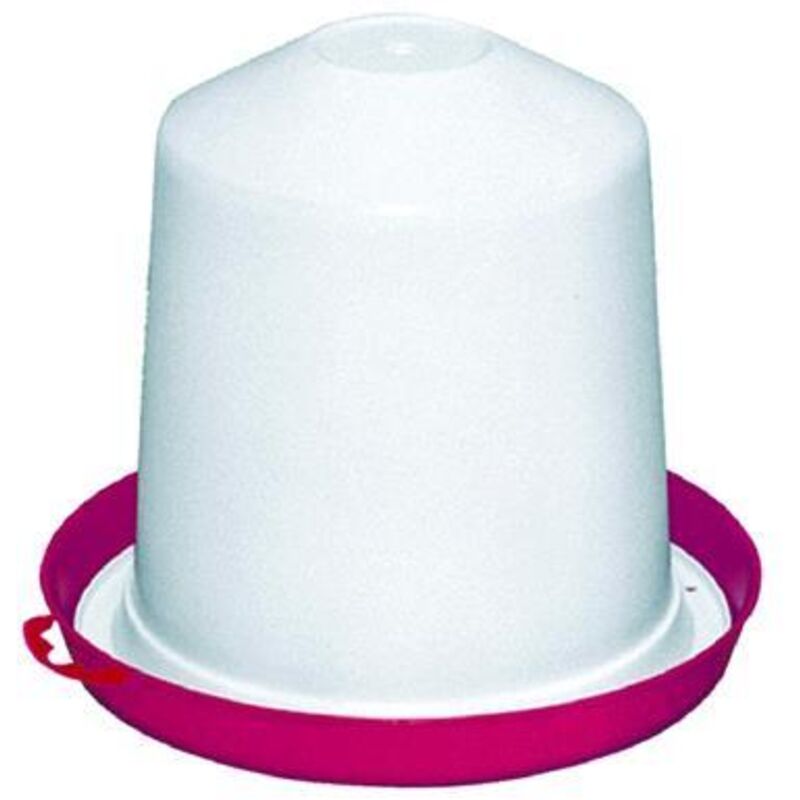 foto del prodotto meg abbeveratoio a tramoggia plastica polli pulcini avicoli galline lt 5 a sifone