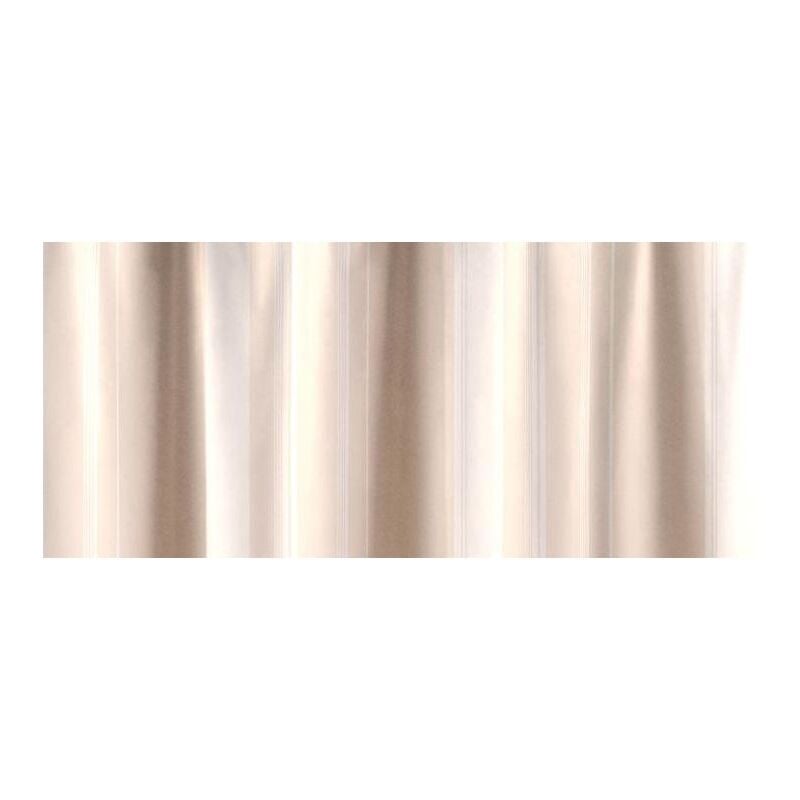 foto del prodotto meg tende tenda per doccia in pvc fantasia 185 01 2542 rigato beige cm 240x200h