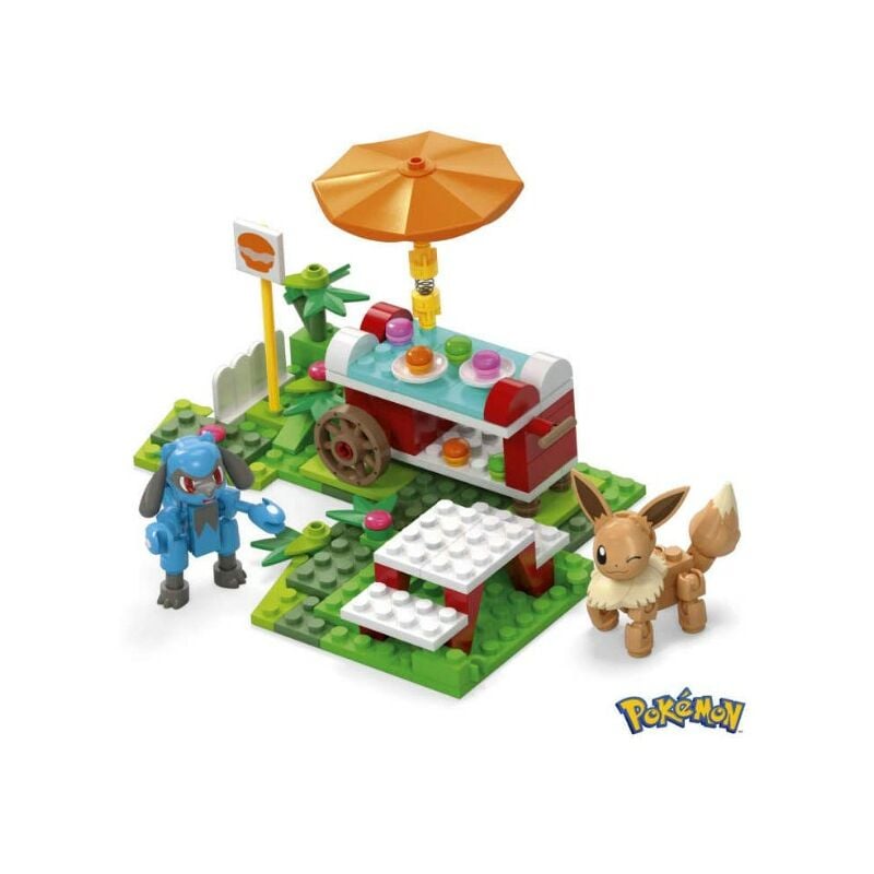 foto del prodotto mega bloks pokemon mega pokemon adventure builder picnic con i poke puff