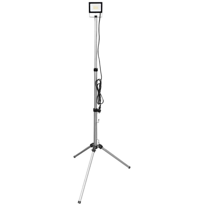 foto del prodotto megatron ispot m stativ mt68035 faretto led per esterno con rilevatore di movimento 18 w bianco neutro