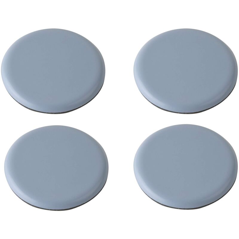 foto del prodotto meister 645816, easyglider autoadesiva, diametro 40 mm, 4 pezzi, grigio