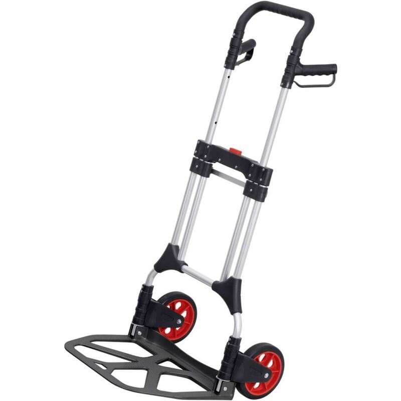 foto del prodotto meister metafranc wu8985710 carrellino pieghevole, regolabile in altezza alluminio plastica capacit di carico max. 200 kg