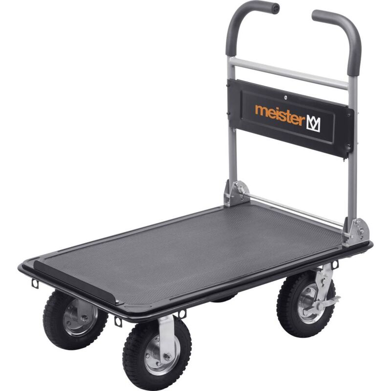 foto del prodotto meister werkzeuge 8985700 carrello con pianale pieghevole acciaio capacit di carico max. 300 kg