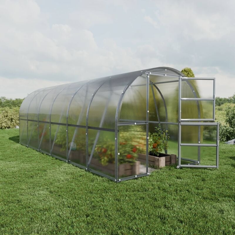 foto del prodotto meistro kodas serre da giardino robuste klasika baltic lt 3 x 6 m 18 m , 4 mm con rivestimento in policarbonato