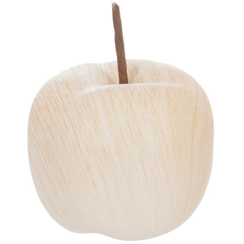 foto del prodotto mela decorativa in ceramica effetto legno h9,5 cm atmosphera cr ateur d int rieur