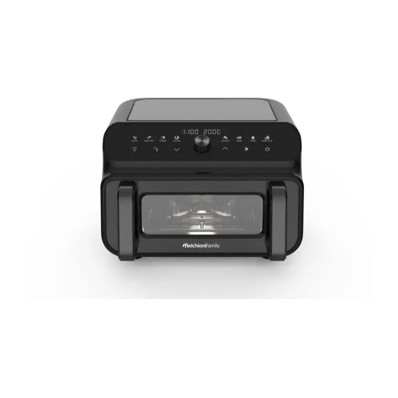 foto del prodotto melchioni beatrice friggitrice ad aria e grill 10 litri fino a 230 c acciaio inox