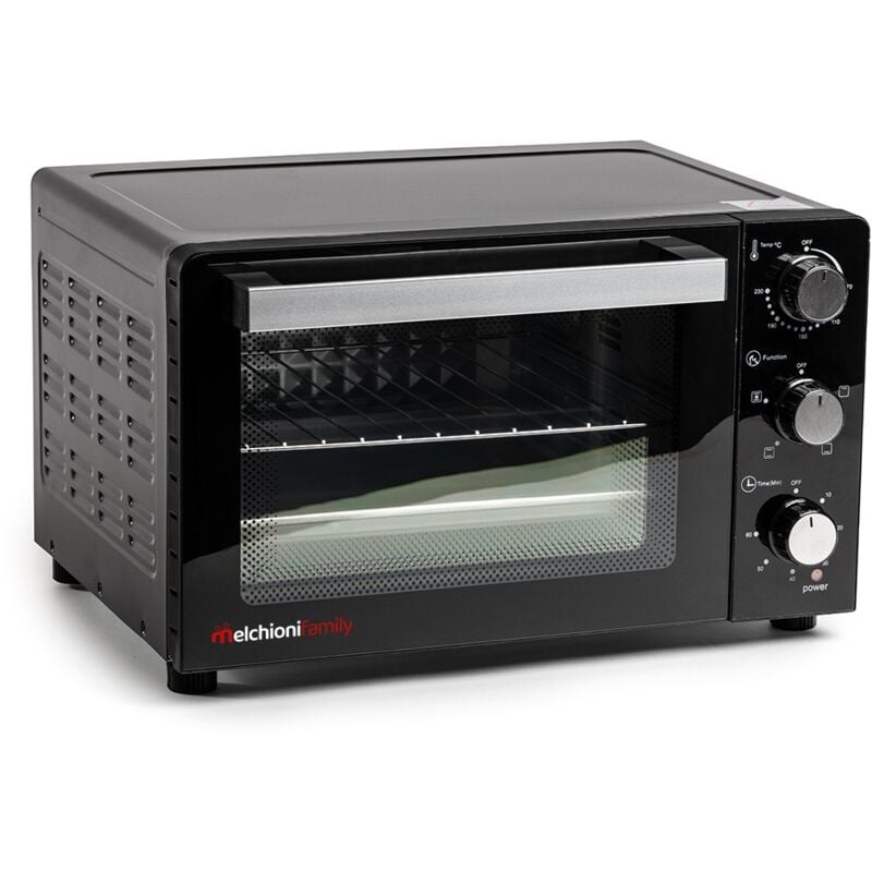 foto del prodotto melchioni forno fornetto elettrico 23lt ventilato luce doppio vetro 60minuti