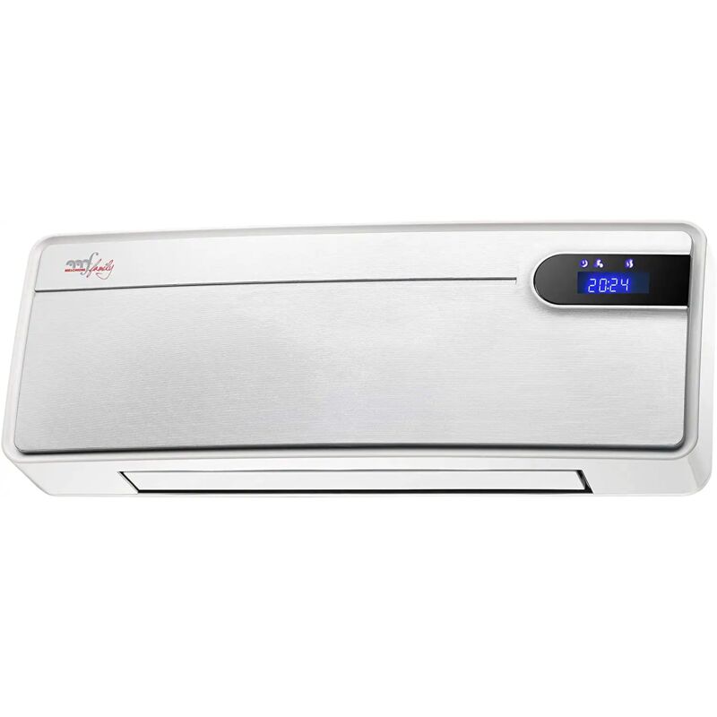 foto del prodotto melchioni termoventilatore a parete 2000w ptc warmy wall bianco con timer e telecomando