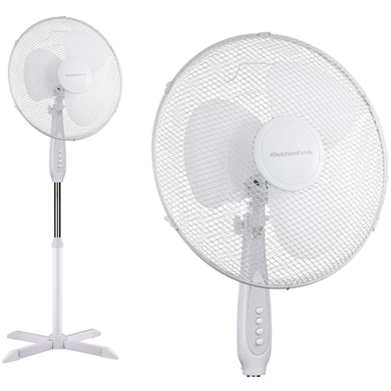 foto del prodotto melchioni ventilatore piantana pala 40 agitatore rinfrescatore piedi 40w