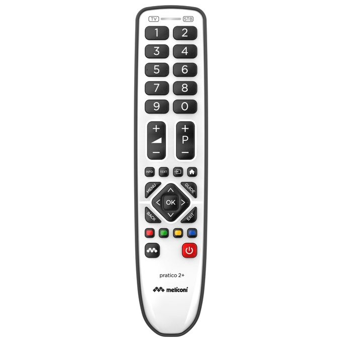foto del prodotto meliconi gumbody pratico 2 telecomando ir wireless tv set top box tv pulsanti