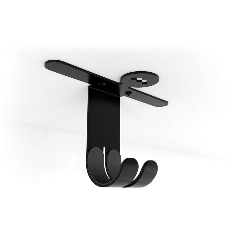 foto del prodotto meliconi - mybike supporto universale per bicicletta da soffitto, supporto portabici soffitto da esterno e interno, supporto premontato in acciaio,