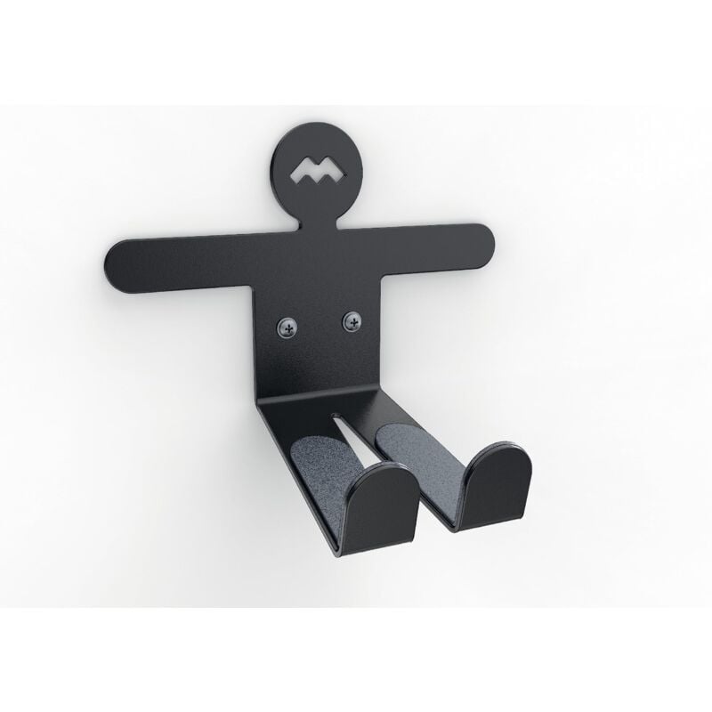 foto del prodotto meliconi - mybike supporto universale per pedale da parete, supporto portabici da muro da esterno e interno, supporto premontato in acciaio, 2