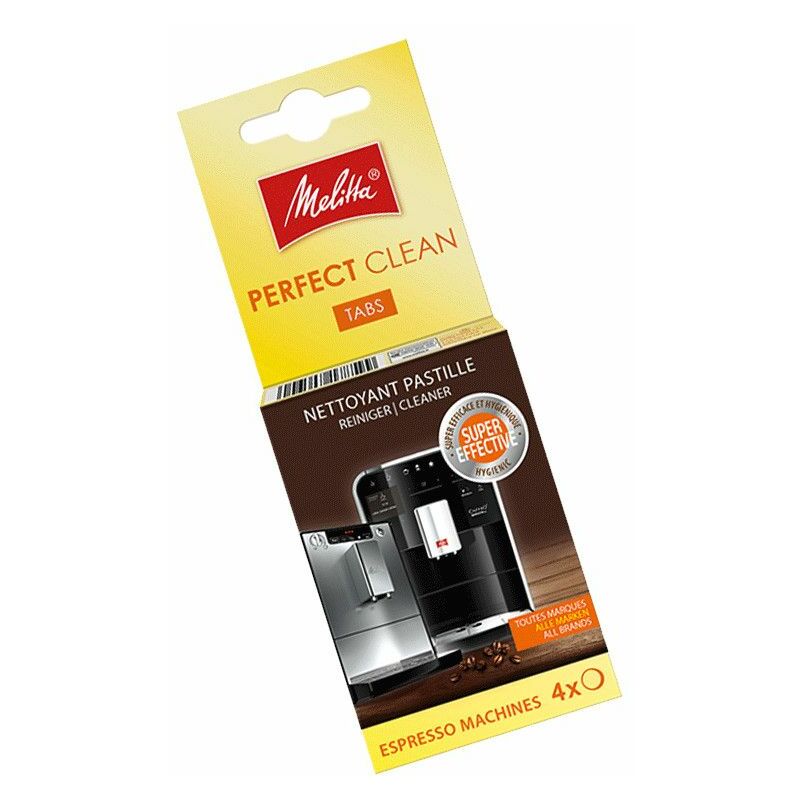 foto del prodotto melitta confezione da 4 pastiglie di pulizia perfect clan originale 1,8 g accessori e prodotti 4357710