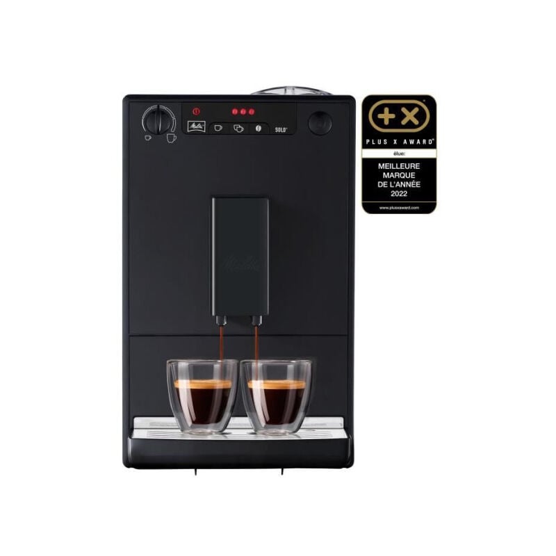 foto del prodotto melitta e950 222 macchina per caff espresso automatica con macinacaff solo caffeo nero puro