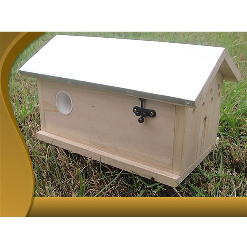 foto del prodotto melko bumblebee bumblebee house bumblebee box bumblebee nesting box bumblebee nesting box insetto nesting box insetto hotel xxl con tetto in