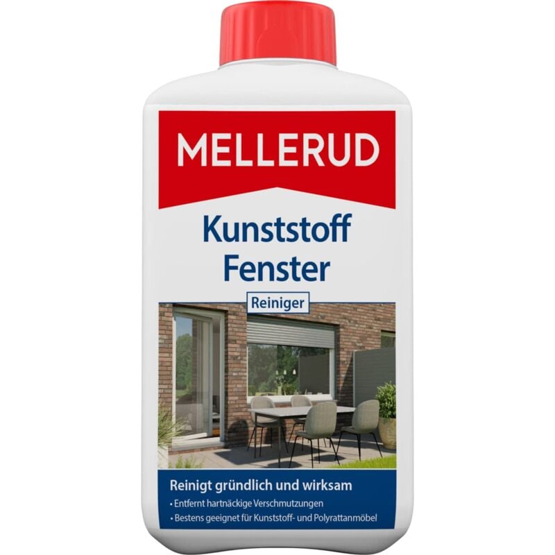 foto del prodotto mellerud 2001001544 detergente per finestre in plastica, 1 litro