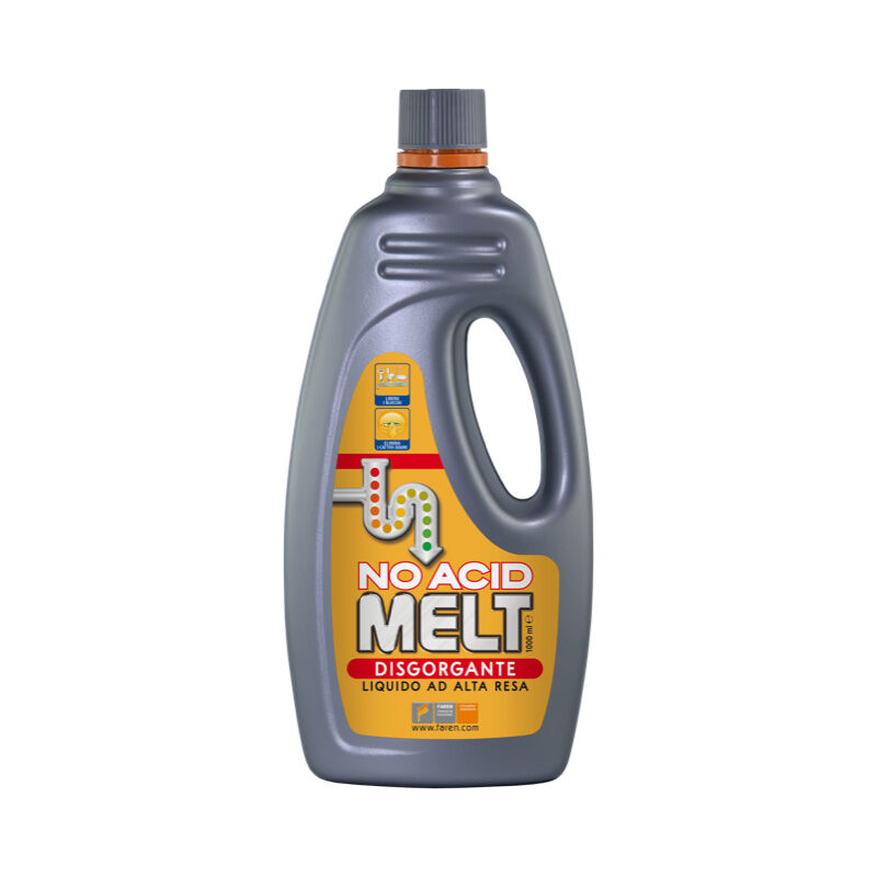 foto del prodotto melt no acid disgorgante liquido lt 1. prezzo per 1 pezzo.