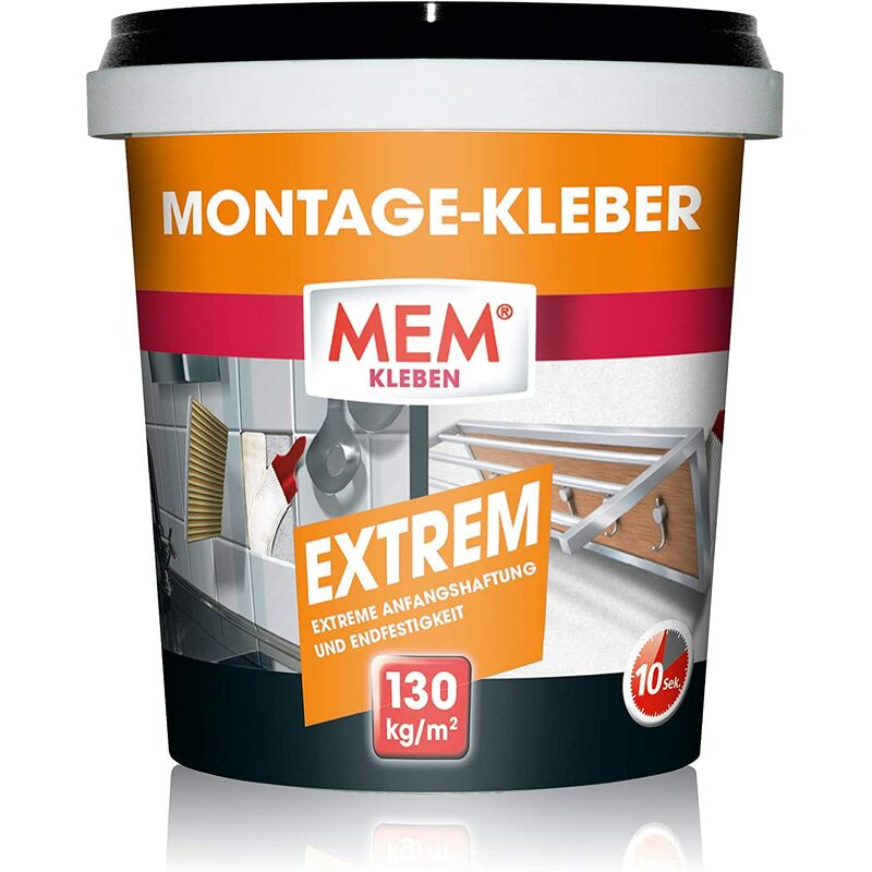 foto del prodotto mem 500548, montaggio adesivo super 1 kg