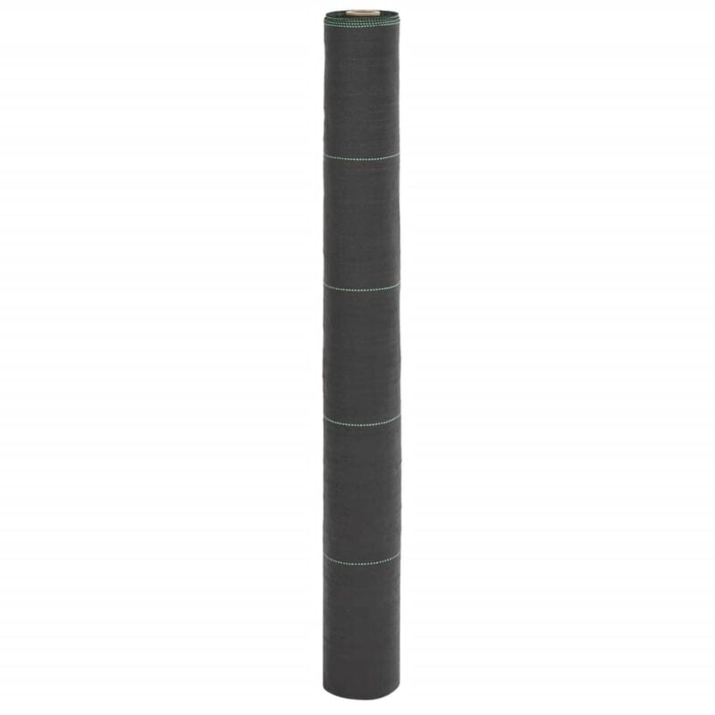 foto del prodotto membrana antierbacce nera 1x25 m in pp vidaxl