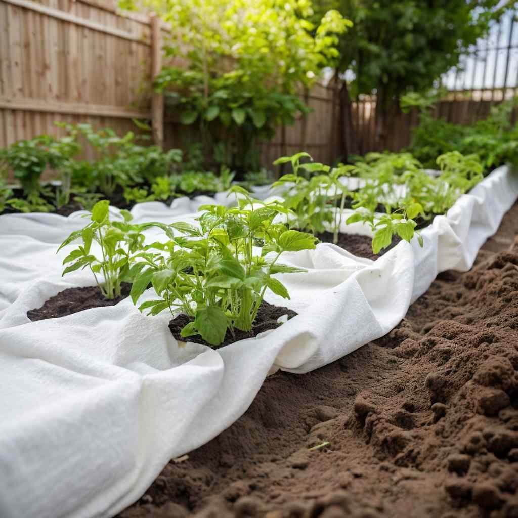 foto del prodotto membrana geotessile bianca 1x50 m in fibra di poliestere