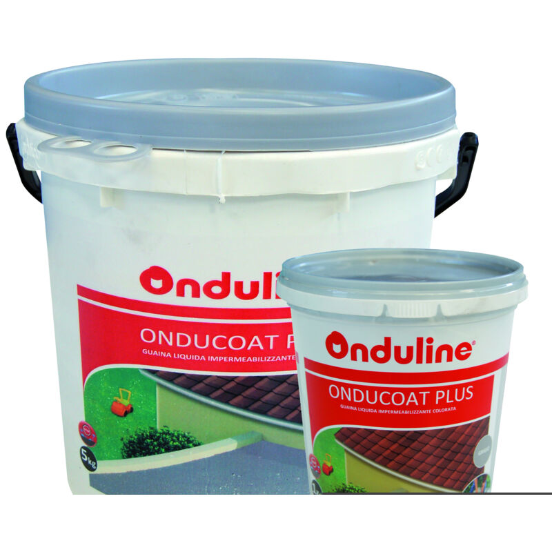 foto del prodotto membrana impermeabilizzante liquida onduline per terrazze, resistente ai raggi uv grigio 1 kg