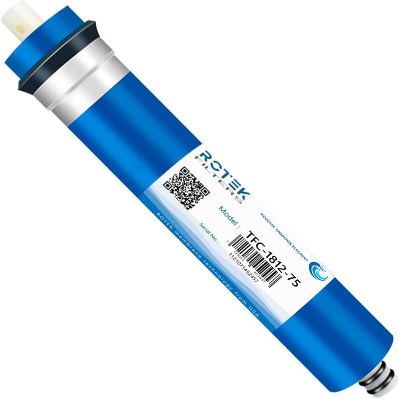 foto del prodotto membrana universale per osmosi inversa 75 gpd, tecnologia usa hid