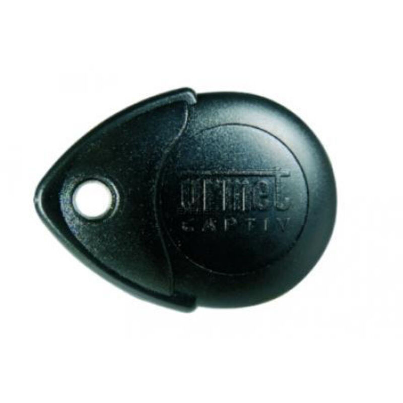 foto del prodotto memoprox - chiave di prossimità mifare 13,56 mhz verde con occhiello in metallo - urmet