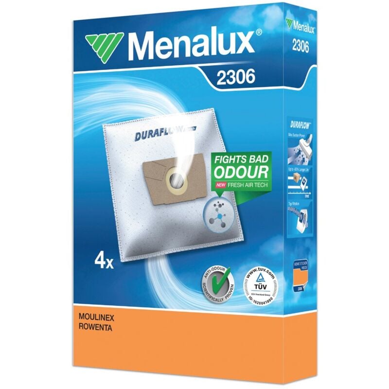 foto del prodotto menalux 900196760 2306 sacchetti per traini rowenta artec 2 moulinex manea