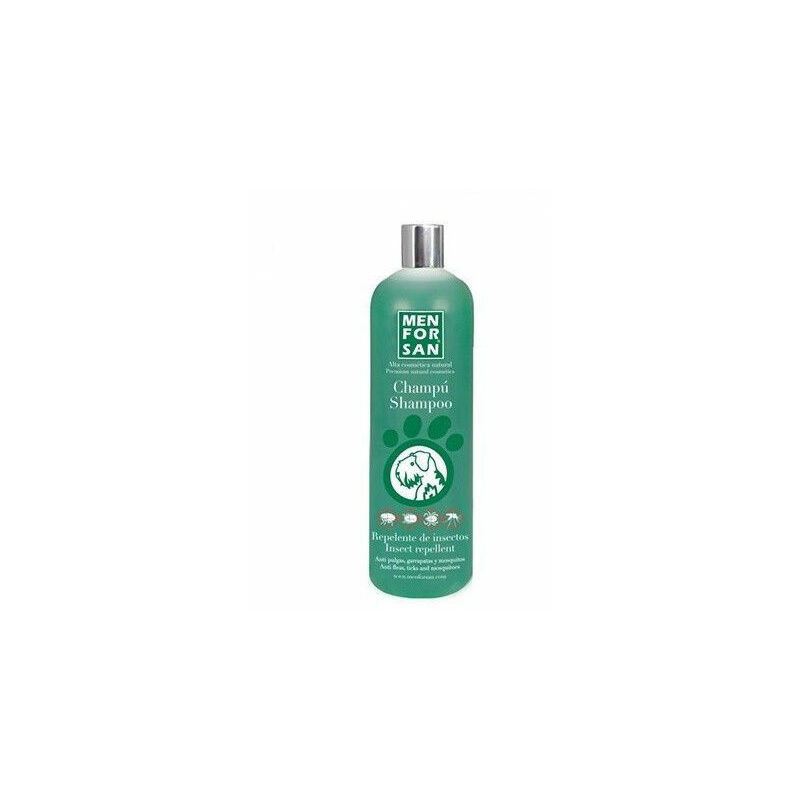 foto del prodotto menforsan parassiti shampoo repellente con dog citronela 1l