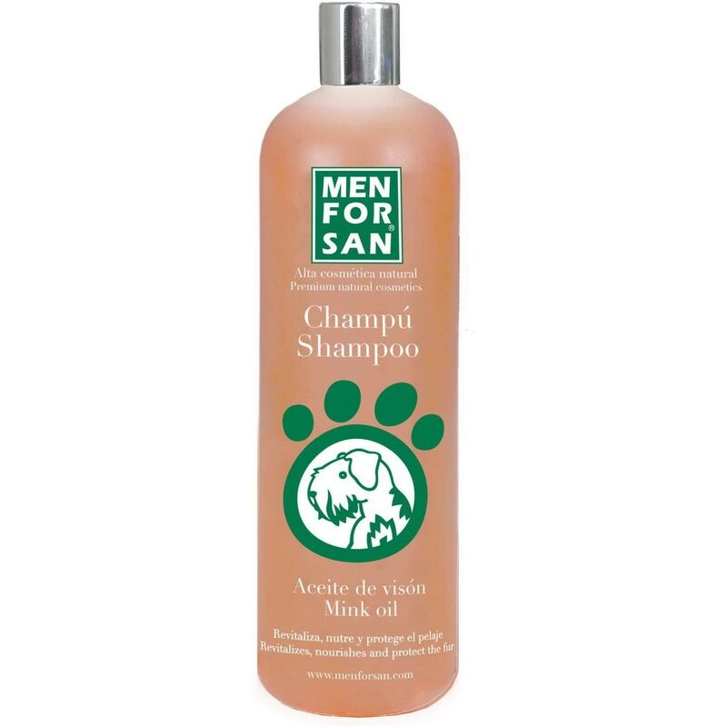 foto del prodotto menforsan shampoo allolio di visone 300 ml offerta esclusiva