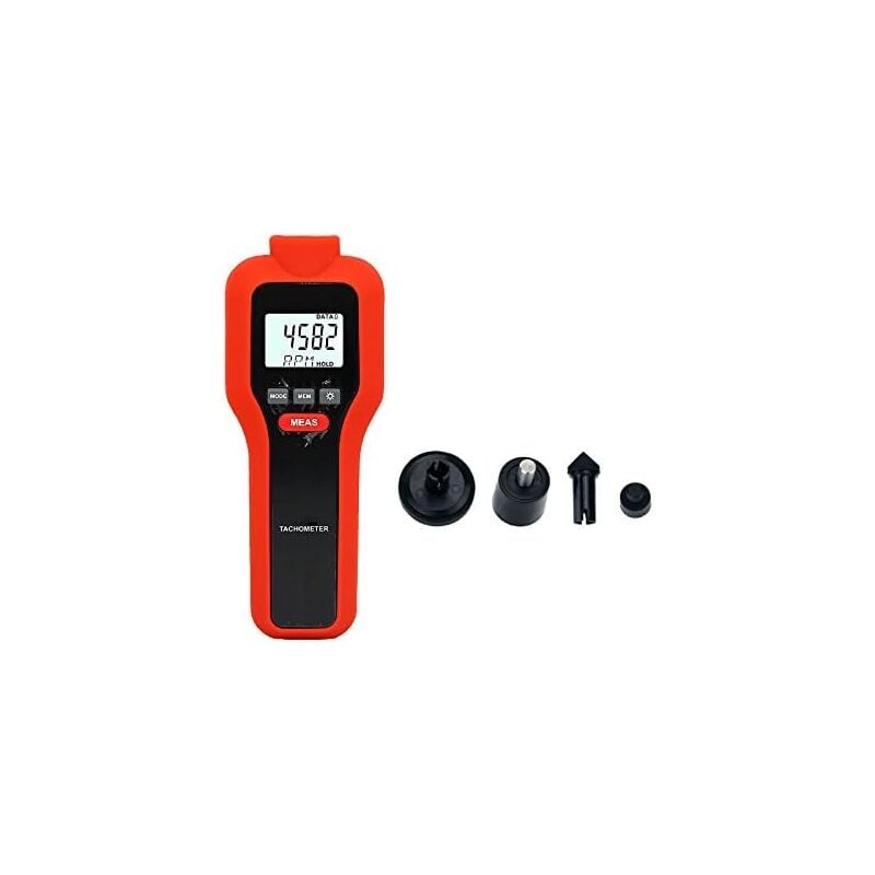 foto del prodotto mengshen 2 in 1 senza contatto e contatto velocit digitale tachimetro, tester di rotazione th 522
