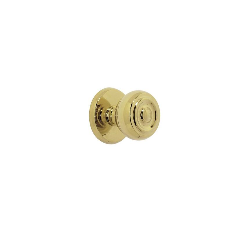 foto del prodotto mengual pomolo per porta di casa in ottone lucido 70mm eq 1095 uguale