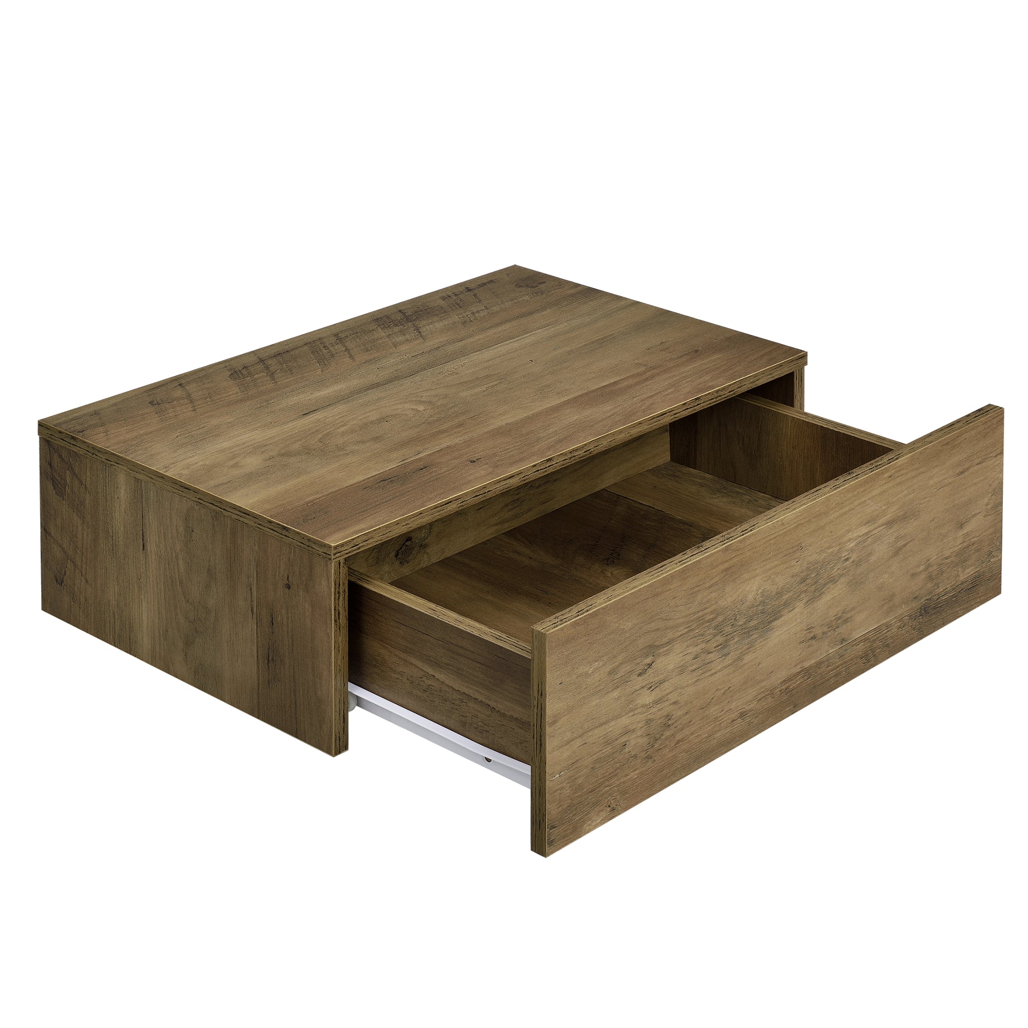 foto del prodotto mensola a muro per camera da letto con 1 cassetto 46 cm legno 03 0001800
