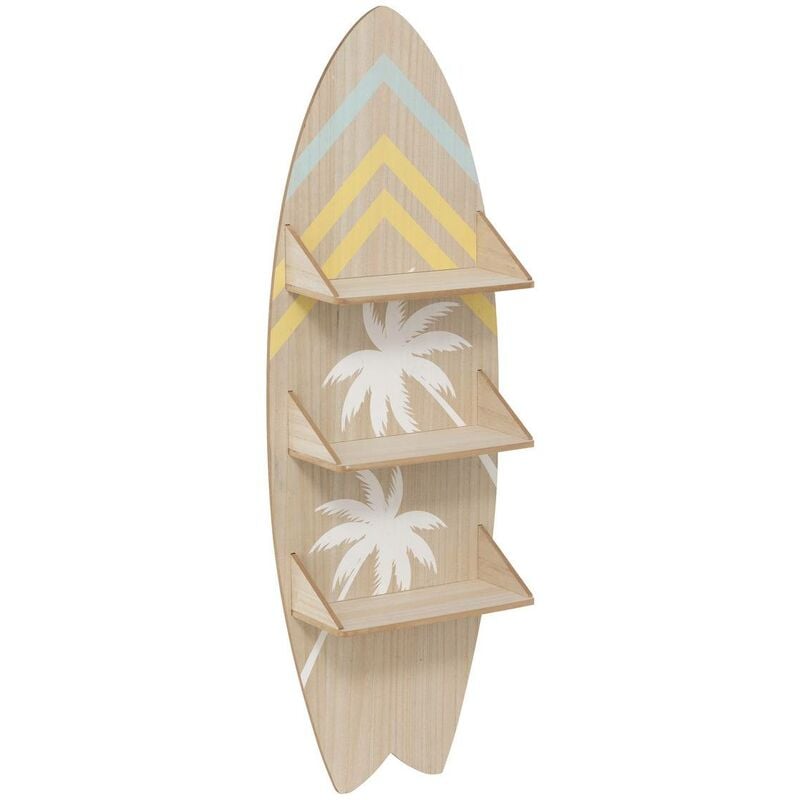 foto del prodotto mensola a muro per tavole da surf australie 112x37cm beige atmosphera cr ateur d int rieur