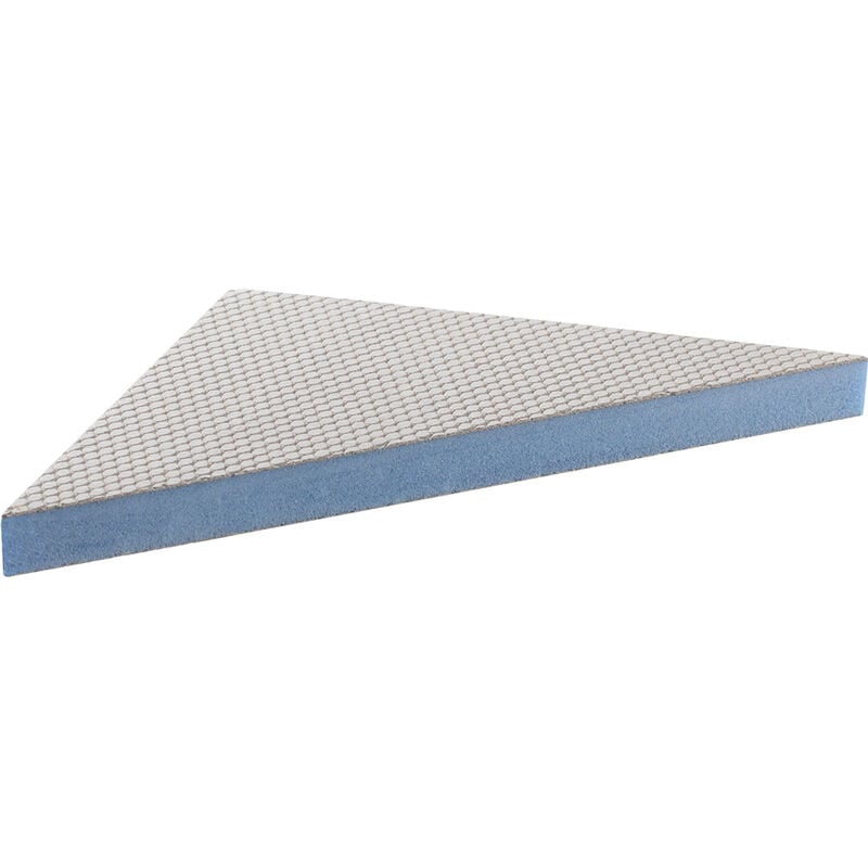 foto del prodotto mensola angolare da piastrellare 24 x 24 cm x 2,5 cm di spessore fornita con kit di fissaggio 