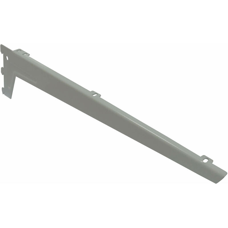 foto del prodotto mensola angolo alluminio cm.48 con clip
