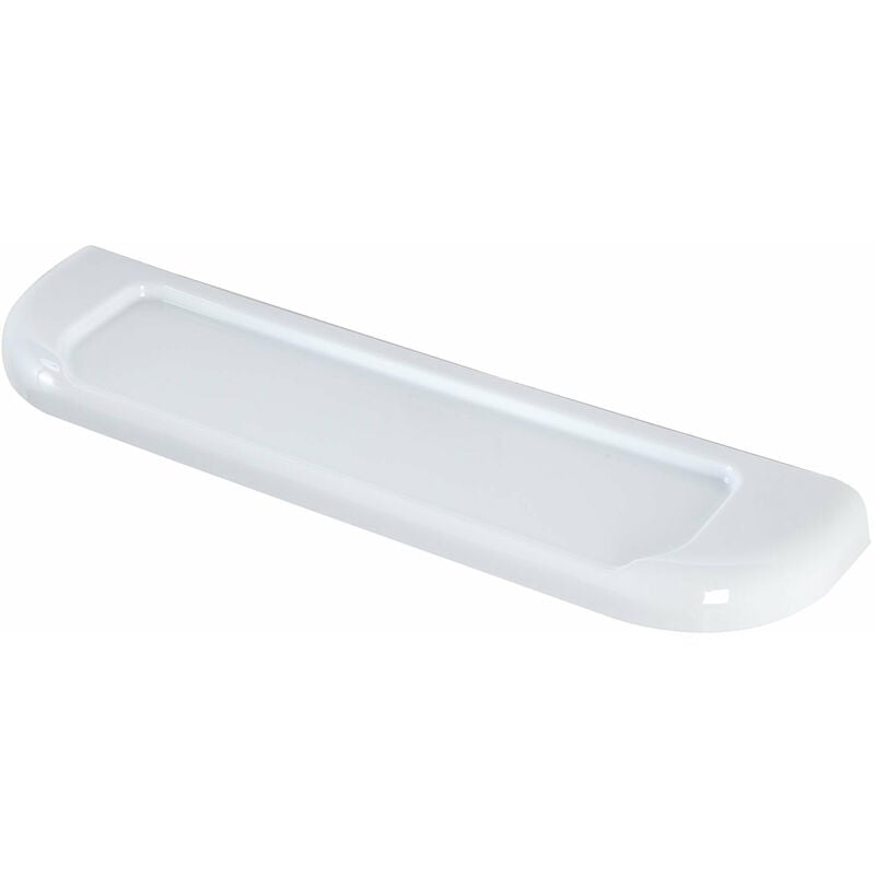 foto del prodotto mensola bagno portaggetti in plastica bianca