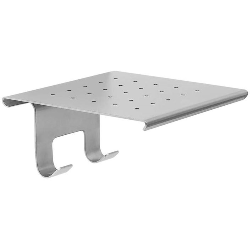 foto del prodotto mensola con gancio tergivetro per complemento aggiuntivo cestino doccia vasca inox lucido codice prod b96440ix colombo design