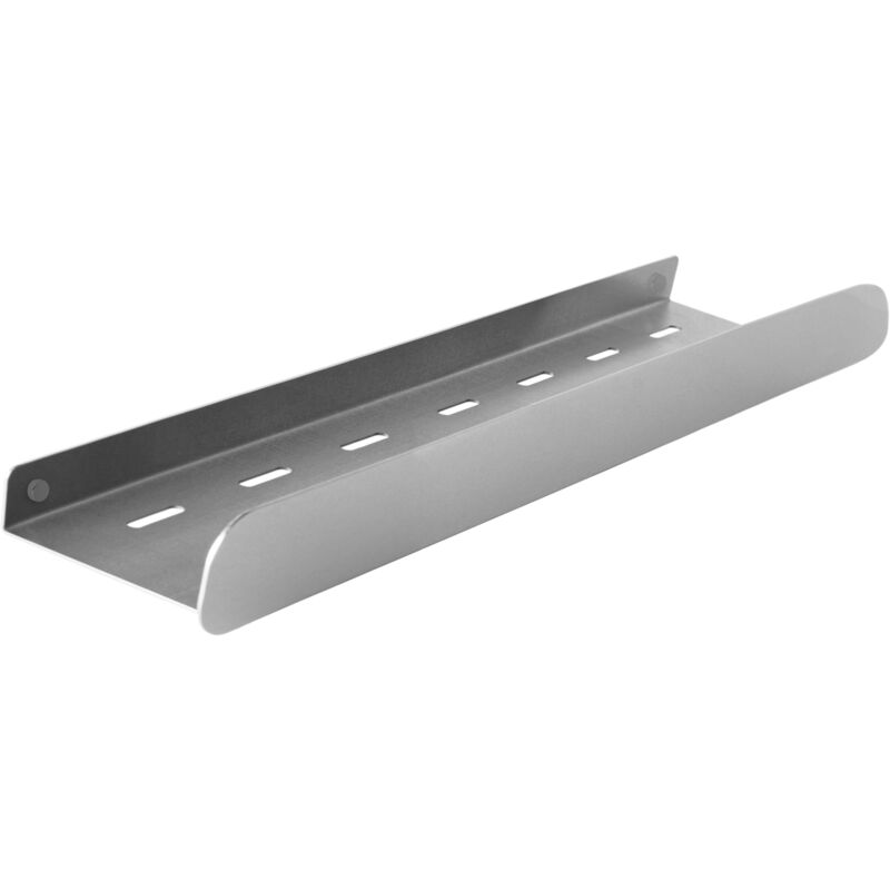 foto del prodotto mensola da bagno rea sf03 450 45cm brush steel