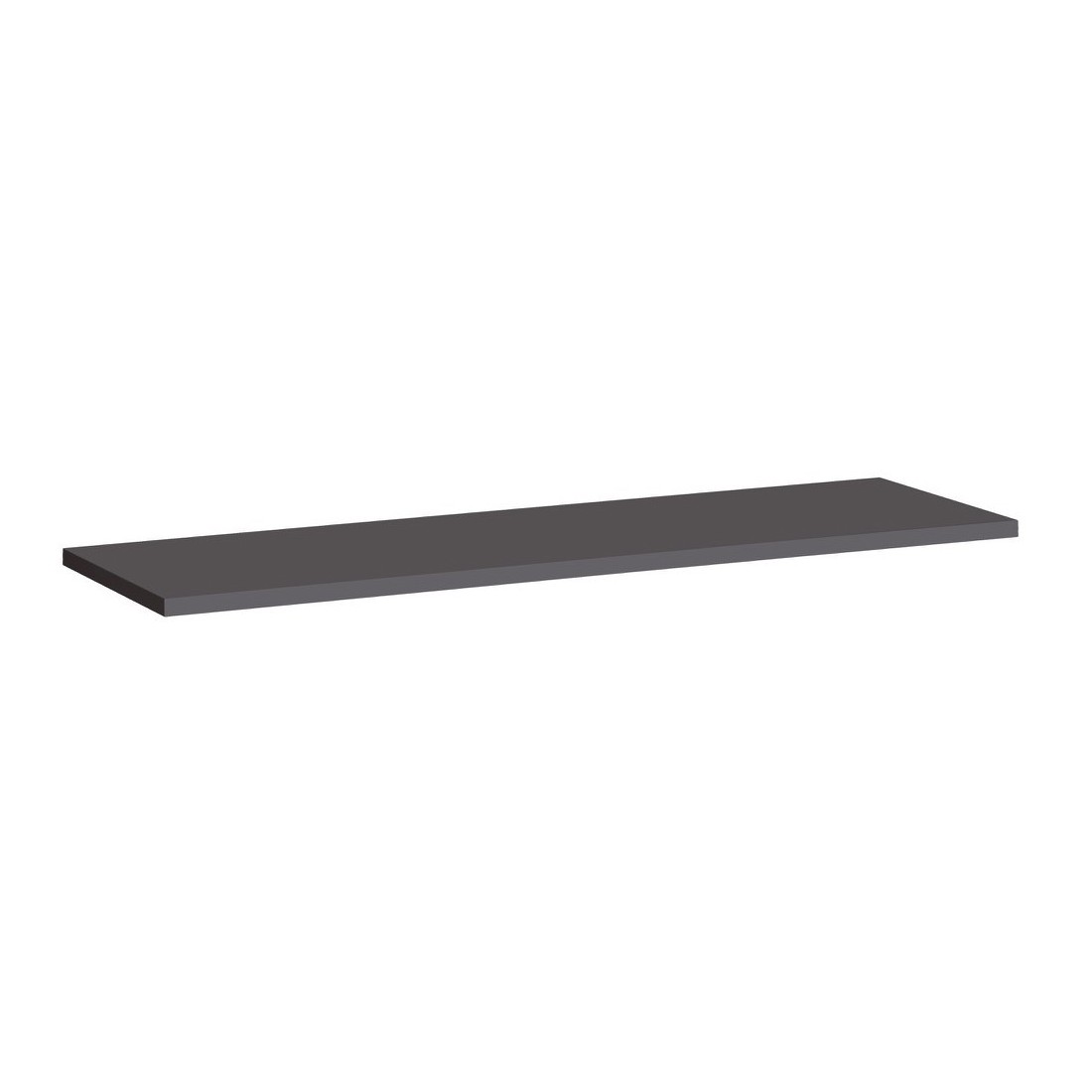 foto del prodotto mensola da muro 120cm collezione switch. colore grigio.