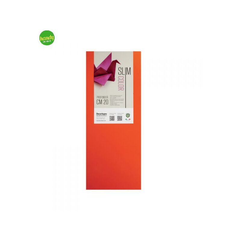 foto del prodotto mensola decorlegno color arancio 60 x 20 x 1,8 cm